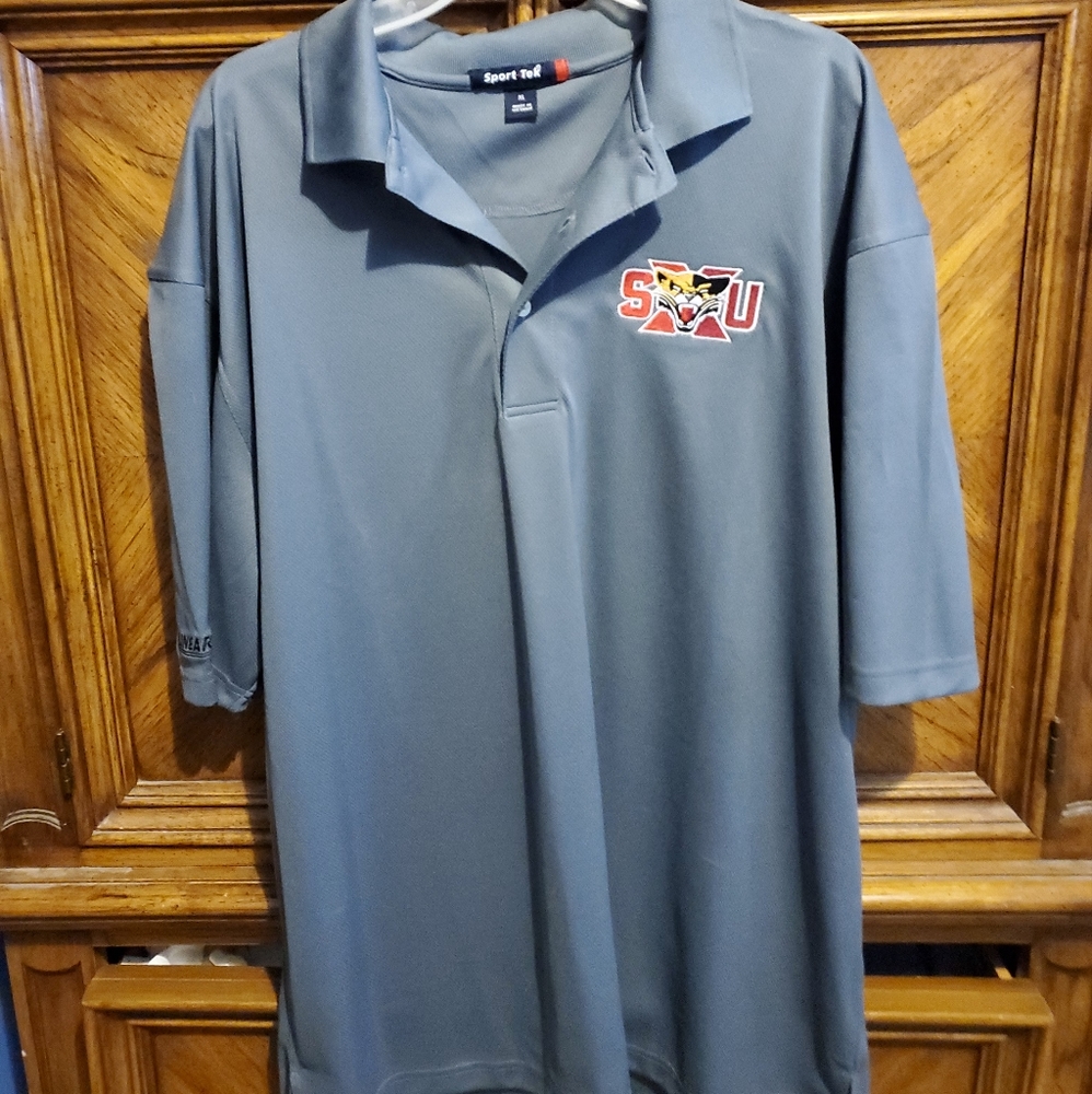 Saint Xavier University XL grey collar shirt